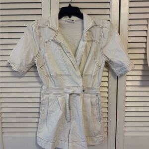 Stylish White Jumpsuit